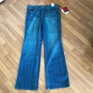 NWT Seven 7 Premium Denim Flare Jeans Size 12
